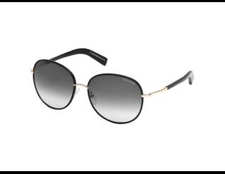 Tom Ford GEORGIA FT0498 01B Sonnenbrillen Tom Ford - Tom Ford GEORGIA FT0498 01B