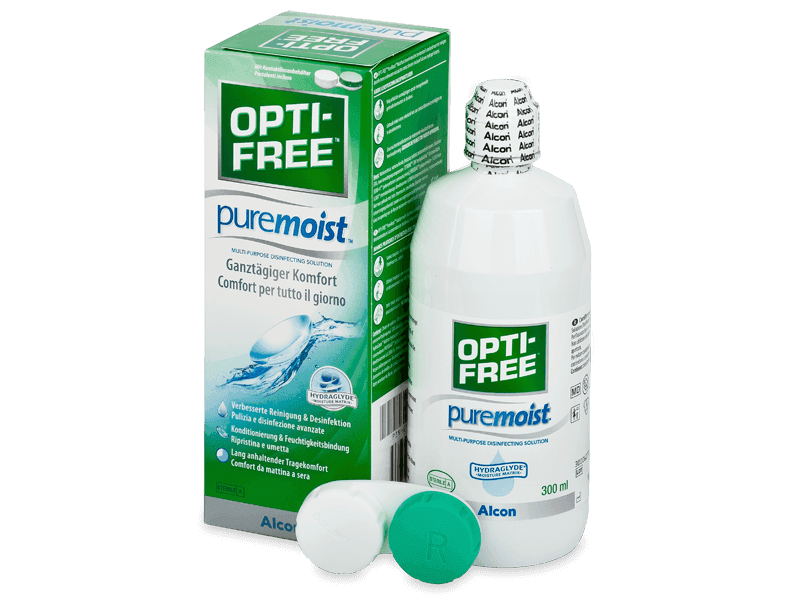 Pflegemittel OPTI-FREE PureMoist 300 ml - Reinigungslösung