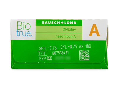 Biotrue ONEday for Astigmatism (30 linsen) - Vorschau