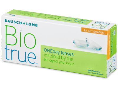 Biotrue ONEday for Astigmatism (30 linsen) - Torische Kontaktlinsen