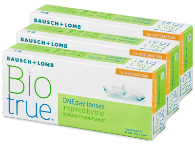 Biotrue ONEday for Astigmatism (90 linsen) - Torische Kontaktlinsen