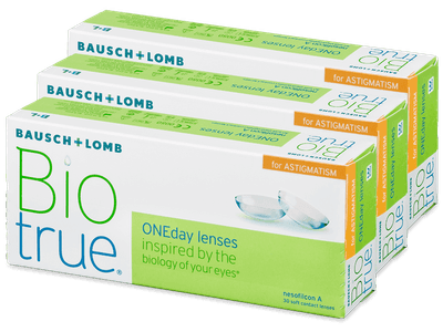 Biotrue ONEday for Astigmatism (90 linsen)