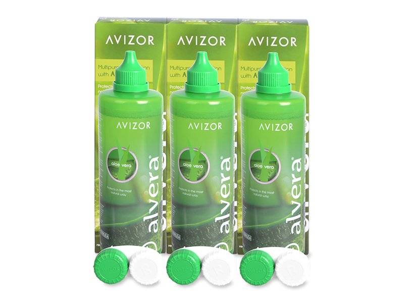 Pflegemittel Alvera 3 x 350 ml - Pflegelösung – 3er Pack