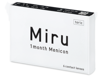 Miru 1 Month Menicon for Astigmatism (6 Linsen)