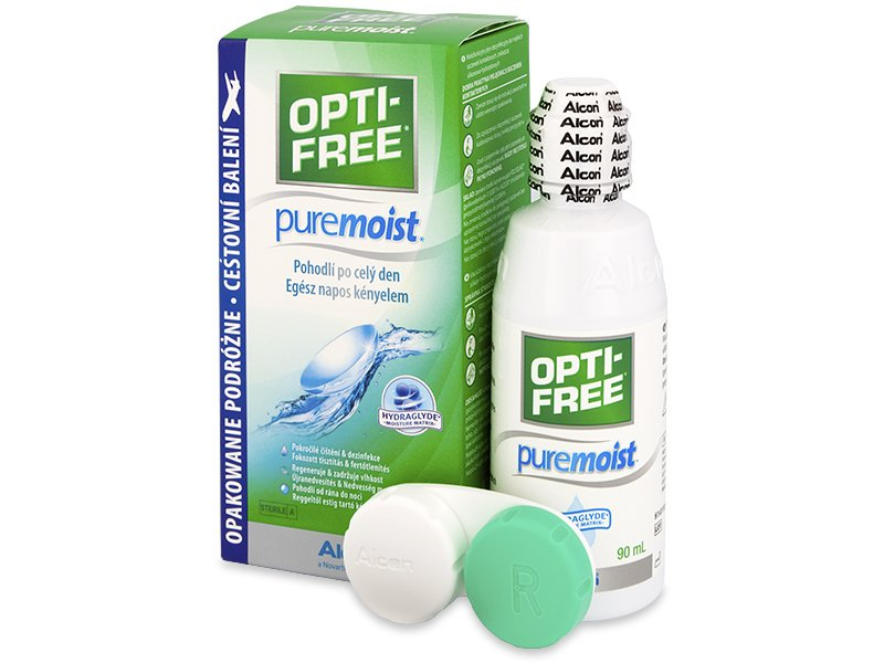 OPTI-FREE PureMoist 90 ml  - Reinigungslösung