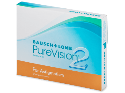 PureVision 2 for Astigmatism (3 Linsen) - Torische Kontaktlinsen