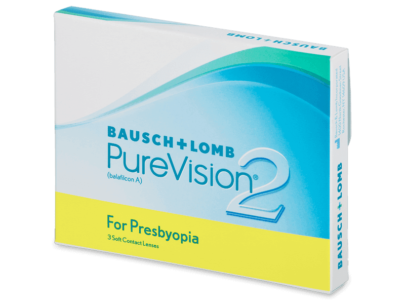 PureVision 2 for Presbyopia (3 Linsen) - Multifokale Kontaktlinsen