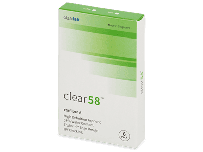 Clear 58 (6 Linsen)
