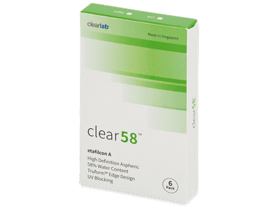 Clear 58 (6 Linsen)