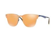 Ray-Ban BLAZE CLUBMASTER RB3576N 90377J Sonnenbrillen Clubmaster / Browline - Ray-Ban BLAZE CLUBMASTER RB3576N 90377J