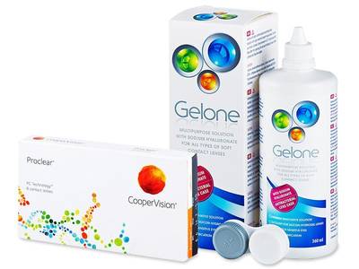 Proclear Sphere (6 Linsen) + Gelone 360ml