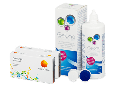 Proclear Multifocal XR (2x3 Linsen) + Gelone 360 ml - Spar-Set