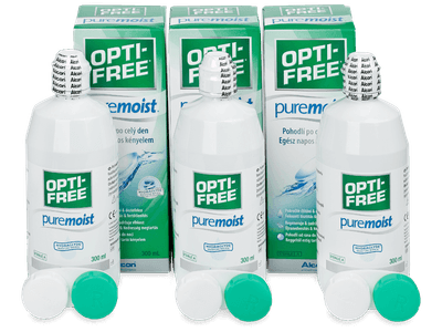 Pflegemittel OPTI-FREE PureMoist 3 x 300 ml - Dieses Produkt gibt es außerdem in folgenden Abpackungen