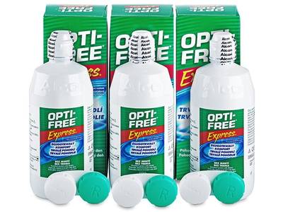 Pflegemittel OPTI-FREE Express 3 x 355 ml - Älteres Design