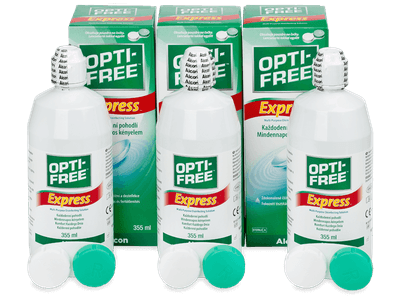Pflegemittel OPTI-FREE Express 3 x 355 ml - Dieses Produkt gibt es außerdem in folgenden Abpackungen