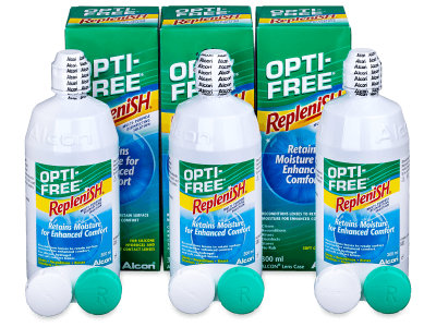 OPTI-FREE RepleniSH 3 x 300 ml - Economy 3-pack 