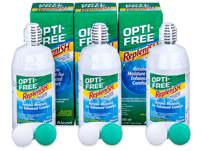 OPTI-FREE RepleniSH 3 x 300 ml - Economy 3-pack 