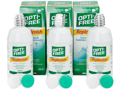 Pflegemittel OPTI-FREE RepleniSH 3 x 300 ml - Dieses Produkt gibt es außerdem in folgenden Abpackungen