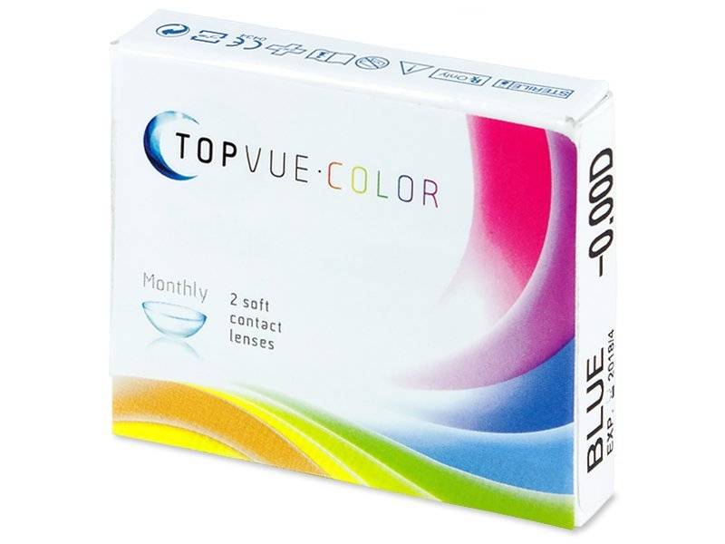 TopVue Color - ohne Stärke (2 Linsen) - Farblinsen