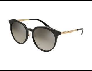 Alexander McQueen MQ0108SK 001 Sonnenbrillen Oval / Elipse - Alexander McQueen MQ0108SK 001