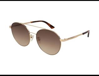 Alexander McQueen MQ0107SK 004 Sonnenbrillen - Alexander McQueen MQ0107SK 004