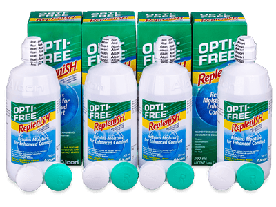 OPTI-FREE RepleniSH 4 x 300 ml - Pflegelösung – 4er Pack