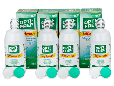 OPTI-FREE RepleniSH 4 x 300 ml - Pflegelösung – 4er Pack