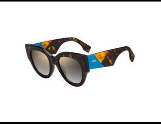 Fendi FF 0264/S 086/FQ Panthos / Tea cup Sonnenbrillen - Fendi FF 0264/S 086/FQ