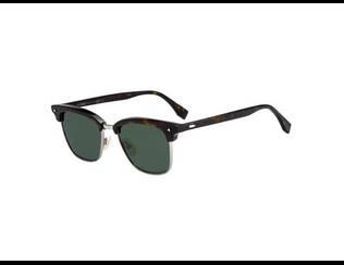 Fendi FF M0003/S 086/QT Clubmaster / Browline Sonnenbrillen - Fendi FF M0003/S 086/QT