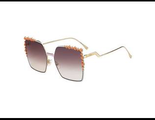 Fendi FF 0259/S 35J/NQ Sonnenbrillen Extragroß - Fendi FF 0259/S 35J/NQ