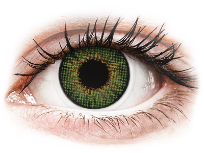 Air Optix Colors - Green - mit Stärke (2 Linsen) - Farblinsen