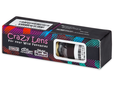 ColourVUE Crazy Lens - Orange Werewolf - ohne Stärke (2 Linsen) - Dieses Produkt gibt es außerdem in folgenden Abpackungen