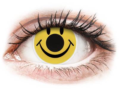 ColourVUE Crazy Lens - Smiley - ohne Stärke (2 Linsen)