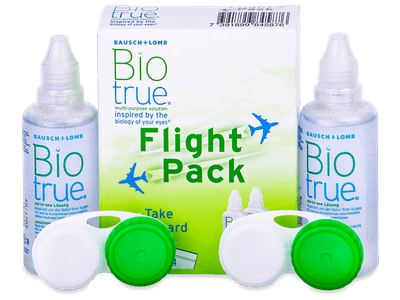 Biotrue 2 x 60 ml Flight Pack