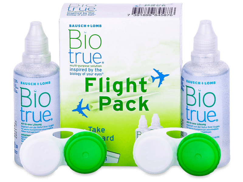 Biotrue 2 x 60 ml Flight Pack - Spar-Set