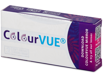 ColourVUE Crazy Lens - WhiteOut - mit Stärke (2 Linsen) - Dieses Produkt gibt es außerdem in folgenden Abpackungen