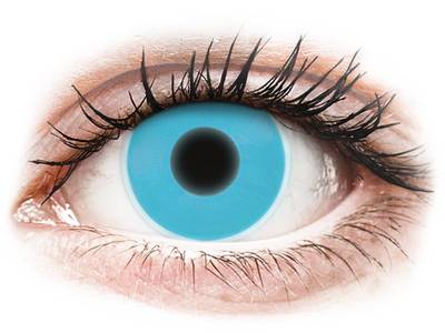 ColourVUE Crazy Glow Blue - ohne Stärke (2 Linsen)