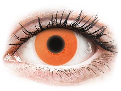 ColourVUE Crazy Glow Orange - ohne Stärke (2 Linsen)