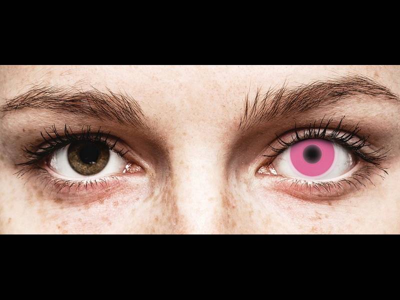ColourVUE Crazy Glow Pink - ohne Stärke (2 Linsen)