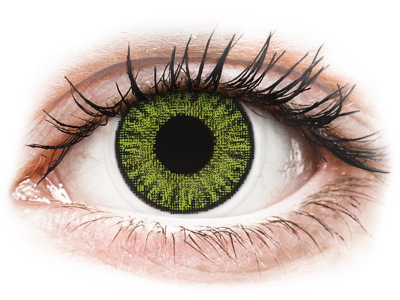 TopVue Color Tageslinsen - Fresh Green - ohne Stärke (10 Linsen) - Farblinsen