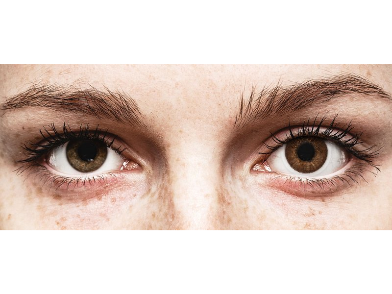 TopVue Color - Brown - mit Stärke (2 Linsen)