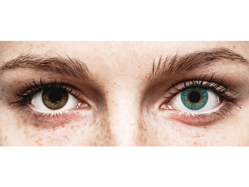TopVue Color - Turquoise - ohne Stärken (2 Linsen)