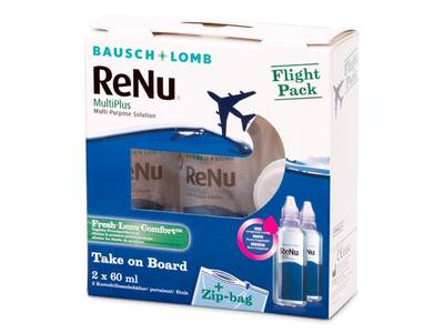 ReNu MultiPlus Flight Pack 2x60 ml - Älteres Design