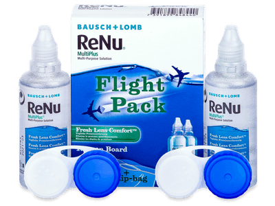 ReNu MultiPlus Flight Pack 2x60 ml - Reinigungslösung