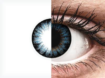 ColourVUE BigEyes Cool Blue - ohne Stärke (2 Linsen)