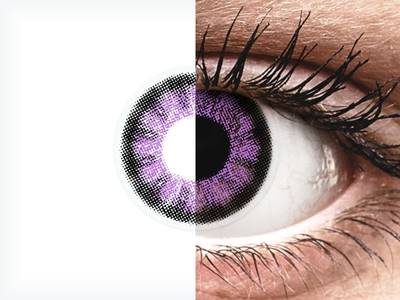 ColourVUE BigEyes Ultra Violet - ohne Stärke (2 Linsen)