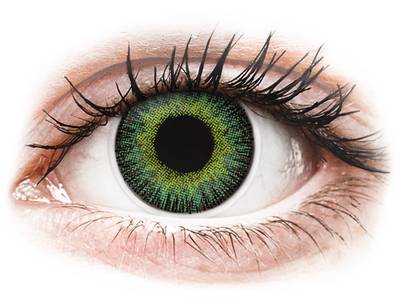 ColourVUE Fusion Green Yellow - ohne Stärke (2 Linsen)