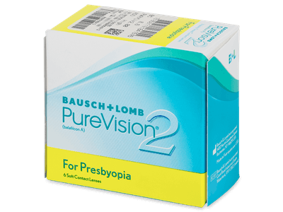 PureVision 2 for Presbyopia (6 Linsen) - Multifokale Kontaktlinsen