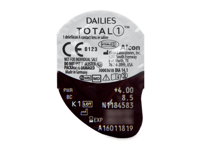 Dailies TOTAL1 (30 Linsen) - Blister Vorschau