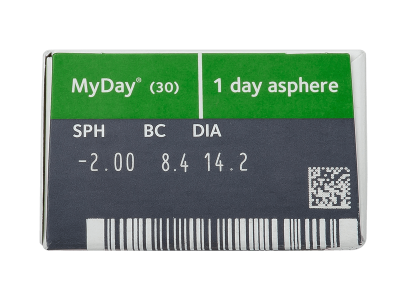MyDay daily disposable (30 Linsen) - Vorschau